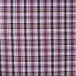 Preview: Polyester-Webware Karo in Pink/Schwarz, Meterware im Detail